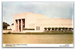 Louisiana State Exhibit Building Shreveport LA UNP Chrome Postcard XA13 - £2.35 GBP