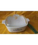 Vintage Corning Ware Blue Cornflower With Pyrex Cover Lid P-1 1/2-B 1 1/... - £31.27 GBP