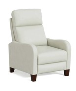 Sunset Trading Pearl White Leather Pushback Recliner - $3,177.99