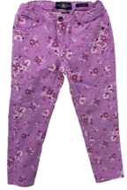 Lucky Brand Jeans Girls Size 12 Pink Flower Power Print Zoe Jegging Deni... - £12.39 GBP