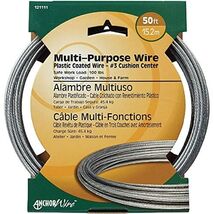 Hillman Clothesline Wire 50&#39; Galvanized Card - $35.83 CAD