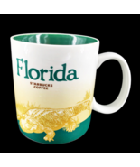 Starbucks Collector Series 16 Oz Florida Coffee Mug Cup Alligator Tea 2010 - £18.74 GBP