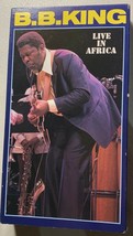 B.B. KING Live In Africa VHS TAPE HBO Video 1989 - £7.57 GBP