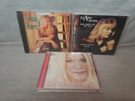 Lot de 3 CD de LeAnn Rimes : Blue, You Light Up My Life, éponyme - £8.22 GBP