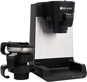 Mcu My Cafe Single Cup Multi Use Coffee Brewer (Black/Sst) - $315.99