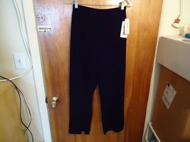 &quot; NWT &quot; Notations Size S Black Stretch Waistband Shimmer Type Of Pants - £22.05 GBP