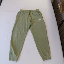 Nike BV2671-386 Men's Green Cotton Club Fleece Joggers Sweatpants Size M (29×27) image 15