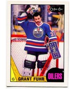 1987/88 OPC Grant Fuhr Card #178 Edmonton Oilers - $1.49