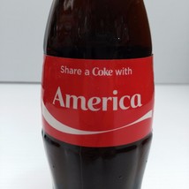 Coca-Cola &amp; America 8oz Glass Bottle - BRAND NEW - £8.31 GBP