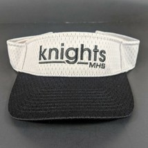 MHS Knights Golf Visor Gray Size Medium-Large M/L - $16.00