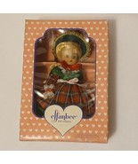Effanbee 1995 Annual Christmas 8 inch Porcelain Doll In Original Box - $366.58 MXN