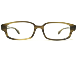 Oliver Peoples Eyeglasses Frames Danver OT Brown Horn Rectangular 52-17-140 - $74.58