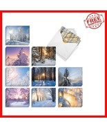 Versatile 20 Count Landscape Note Card Set - Perfect for Birthdays &amp; Tha... - $44.06 CAD