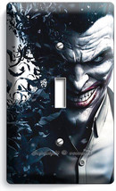 Joker Villain Batman Comics Single Light Switch Wall Plate Cover Boys Room Decor - £9.42 GBP