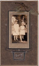 Barbara Louise &amp; Josephine Elizabeth Stetson Cabinet Photo, ca. 1907 - £13.73 GBP