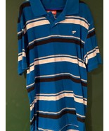 Boy&#39;s Wrangler Blue Striped Short Sleeve Collar Top XXL/2XG (18) *Pre Ow... - $13.66 CAD