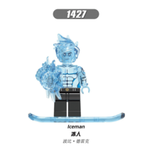 KLIVT Marvel Iceman XH1427 Custom Minifigure Toy Gift - $5.36