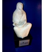 Austin Sculpture 'Seated Squaw' James Marshall 1983 12”  signed -very ni... - $38.56