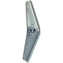 Hillman Toggle Wing 1/4 &quot; Zinc Plated Steel 100 / Box - £29.40 GBP