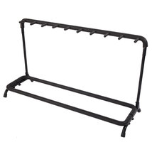 Glarry 9-Slot Guitar Holder Rack Stand Black - £55.05 GBP