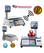 US-DL9000 Label Printing Scale (Ethernet, Wireless Networking, &amp; USB) NTEP - $32,737.62 MXN