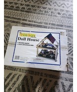 Vintage By The Toybox Collection,  Wooden Doll House W/dolls And Furniture - $2,184.94 MXN