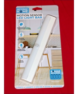 8" LED Bar Aconic White Wireless Motion Activated Sensor Easy Mounting Batteries - $14.22