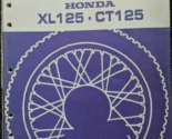 1976 Honda XL125 CT125 Service Shop Repair Manual OEM 6136504 - $44.99