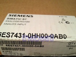 1 PC New Siemens 6ES7 431-0HH00-0AB0 PLC 6ES7431-0HH00-0AB0 In Box - $614.00