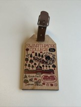 Swarthmore College Wooden Luggage Tag - Unused - $10.00