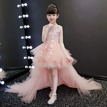 Girl Princess Dress Evening Dress Costume Dress  Girl Fashion 2 Colors - £94.68 GBP