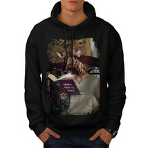 Wellcoda Giraffe Geek Animal Wild Mens Hoodie - $37.38+