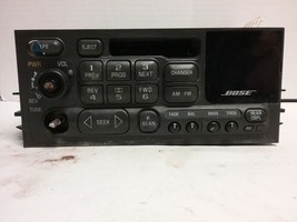 02 2002 Cadillac Escalade Bose cassette radio receiver 15073127 missing ... - $69.29