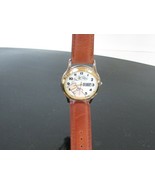 RELIC WATCH ZR-96045 DILBERT BROWN LEATHER BAND AS IS  LotD - $31.68 CAD