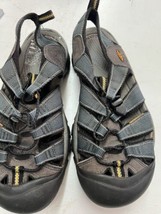 Keen Newport H2 Mens Size 8.5 1008399 Raven/Aluminum Summer Sandals - £14.94 GBP