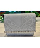 Swarovski Embossed Coin Purse Card Case Crystals Excellent - £38.54 GBP