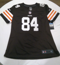 Nwt Nike Womens Cleveland Browns 84 Camerson Brown Jersey Medium - £39.90 GBP