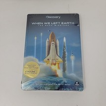 When We Left Earth: The Nasa Missions Limited New Dvd 4 Disc Steelbook Discovery - £10.29 GBP