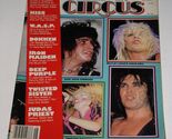 KISS Motley Crue Twisted Sister Circus Magazine Vintage 1985 W.A.S.P. Do... - $24.99