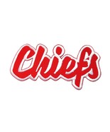 Kansas City Chiefs Text Super Bowl Football Embroidered Iron on Patch 4&quot;x2&quot; - $183.02 MXN
