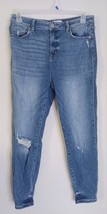 Ceros Distressed Ankle Denim Jeans Women&#39;s Size 30x24 - $260.58 MXN