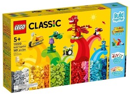 LEGO 11020 Classic Build Together 1601pcs NEW Factory Sealed (See Details) - £71.21 GBP