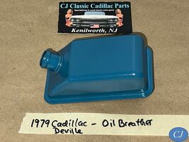 RESTORED 79 Cadillac 425/472/500 ENGINE AIR CLEANER VALVE COVER OIL BREA... - $89.09