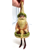  Melrose International Santa Glitter  Christmas tree Ornament 9&quot; Christm... - $40.00