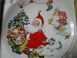 Goebel Christmas Plate 1973 Charlot Byj 8 1/2&quot; - £22.31 GBP