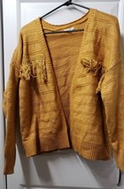 Maurices Open Front Cardigan Sweater Women&#39;s Size: XL CUTE Fringe - £14.73 GBP