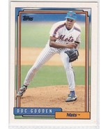 M) 1992 Topps Baseball Trading Card - Dwight Doc Gooden #725 - $36.93 MXN
