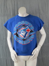 Toronto Blue Jays Shirt (VTG) -Cotton Muscle Sleeve Shirt - Men's Medium - $75.00