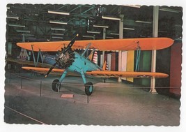 Stearman PT-13D Kaydet Wright Patterson AFB Scalloped Edges Postcard Unp... - £7.76 GBP