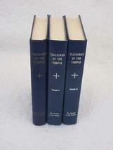 Temple Of The People Teachings Of The Temple 3 Volume Set Theosophy c.1925, 1985 - £391.48 GBP